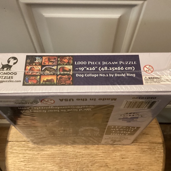 Moondog Puzzles NEW  1000 Piece Jigsaw Puzzle Dog Collage No. 2 by David King - Picture 3 of 3